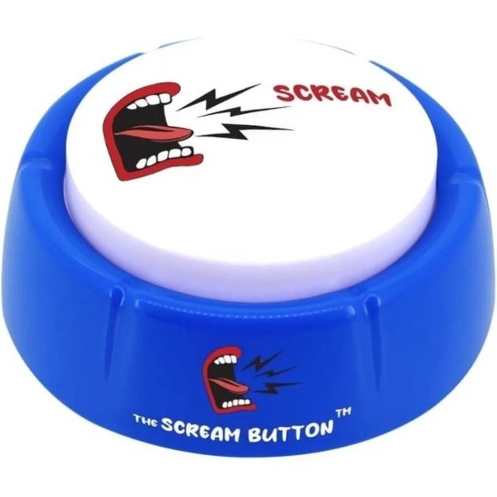 5 Pack Talkie Toys Products The Scream Button - Man and Woman Voice